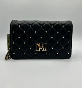 Tracolla Badgley Mischka Diamond con borchie rotonde erba cipollina - Foto 1 di 7