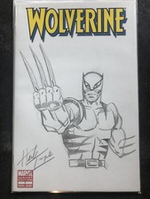 Herb Trimpe Original Wolverine #1 OOAK One of a Kind Commissioned Cover Signed
