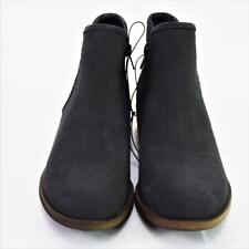 Kensie Women's Gerona Short Suede Boot Dark Grey 9