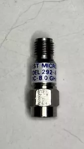 MIDWEST MICROWAVE ATTENUATOR MODEL 292 ... 6dB ... DC-8GHz - Picture 1 of 2
