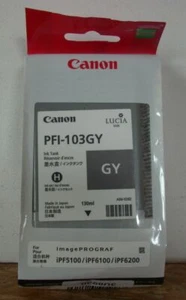 Canon PFI-103GY Tinte grau IPF 5100 6100 6200 2213B001AA 2017 - Picture 1 of 1