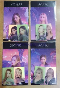 aespa Black Mamba SMTOWN OFFICIAL GOODS LENTICULAR PHOTO CARD SET SEALED - Picture 1 of 13