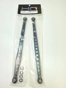 Brazos superiores traseros de aluminio negro Hot Racing (#TUDR56U01) - Imagen 1 de 1