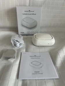 Serene House Portable Essential Oil Pebble Fan Scent Diffuser New Free Shipping - Picture 1 of 12
