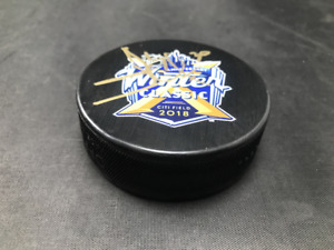 Henrik Lundqvist Rangers Autographed 2018 NHL Winter Classic Official Game Puck