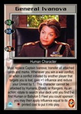 General Ivanova-crusade-Babylon 5 CCG TCG