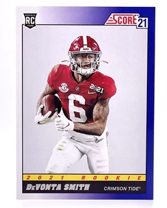 2021 Panini Score 1991 Throwback DeVonta Smith RC Philadelphia Eagles - Foto 1 di 2