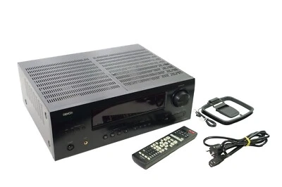 ✅Denon AVR-1612 5.1 AV-Receiver (3D, HDMI, 5x 120 Watt, UKW-/MW-Tuner)✅ - Bild 1 von 4
