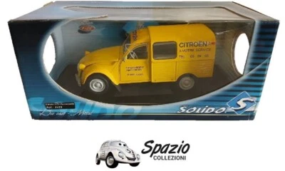 CITROEN 2CV CAMIONNETTE SOLIDO SCALA 1/18 - Immagine 1 di 4