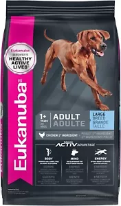 Eukanuba Adult Large Breed Dog Food Dry, Dry Dog Food with Protein 30 lb Bag - Picture 1 of 8