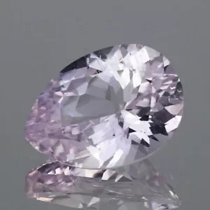 Video_5,90 ct_Brasile_Kunzite naturale_Vivid Baby tonalità bianca rosata_taglio pera_GM349 - Foto 1 di 2