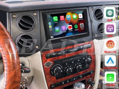 Carplay Android Auto For Jeep Commander 2006 2007 Limited Radio GPS Navi WIFI - Imagen 1 de 4