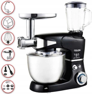 DMS KMFP-1700 Küchenmaschine - Schwarz , 1700W - Bild 1 von 9