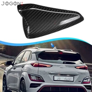 Señal de cubierta de antena de aleta de tiburón de techo de carbono real para Hyundai N Kona N 2022-23 1 pieza - Imagen 1 de 13
