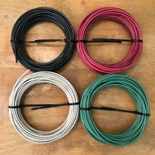4 - 50 Ft, AWG #10 Gauge, THHN/THWN Stranded Copper Building Wire, Choose Colors