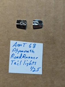 LUCES TRASERAS AMT 68 PLYMOUTH ROAD RUNNER ¡NUEVAS! 1/25 - Imagen 1 de 1