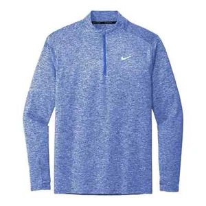 Nike Dri-FIT Element 1/4 Zip Running Top Heather Blue DH4949-494 Men’s Size M - Picture 1 of 4