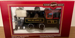 Bachmann Big Haulers G Scale Steam Locomotive 1997 Issue West Side Lumber 11397 - Picture 1 of 13