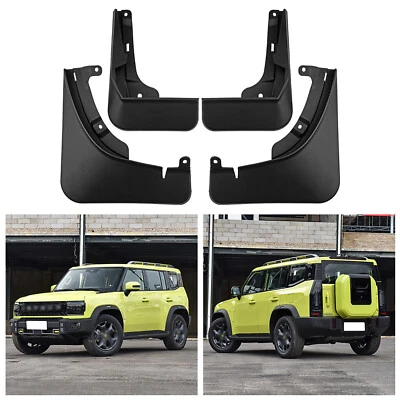 4x Front Rear Mud Flaps Splash Guard Mudguard For Jetour Traveler T2 2023-2025 - Image 1 of 4