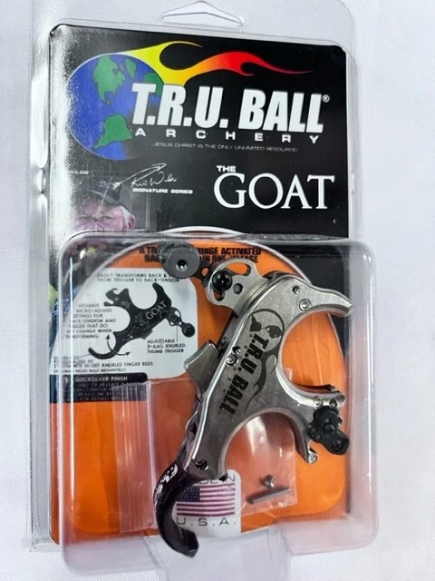 TruBall Goat Release Black 3 Finger Large - Image 1 of 4