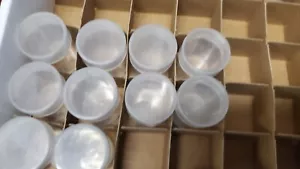 (10) Dollar Coin Tubes Round Screw Top Whitman - Picture 1 of 3