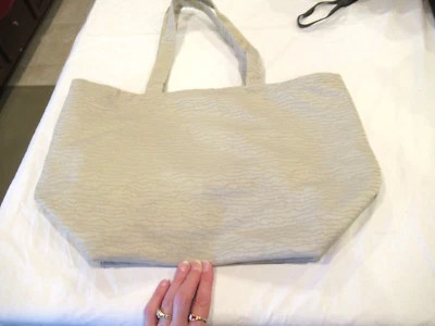 Brad Bags of San Francisco ivory-colored fabric tote bag - Image 1 of 4