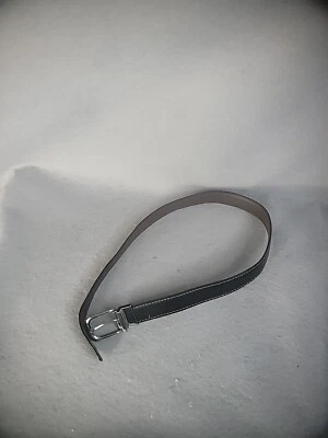 Wrangler Unisex Cinturón Cuero Adhesionado Negro 28 Marcado Bordado Pantalones Falda Foto 1 de 4