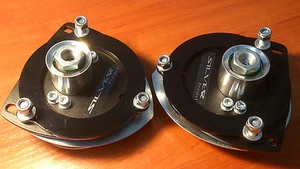 CAMBER PLATES Łożysko kopułkowe do VW POLO 9N - CZARNY MAT - Zdjęcie 1 z 3
