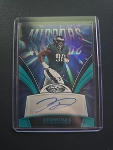 2025 Certified Football Jordan Davis Mirrors Auto 57/75 #MS-JDA - Bild 1 von 2