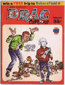 DRAG CARTOONS # 12 US Comic Mag 1963 Alex Toth Rick Griffin - Imagen 1 de 1