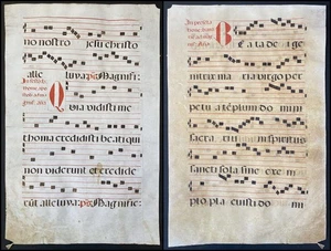 Antiphonar Antiphonary Pergament vellum Handschrift manuscript 17.Jh. Musik 995 - Imagen 1 de 1