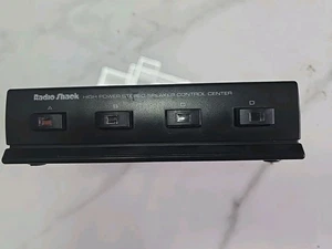 Radio Shack 4 Way Speaker Selector Vintage - Picture 1 of 3