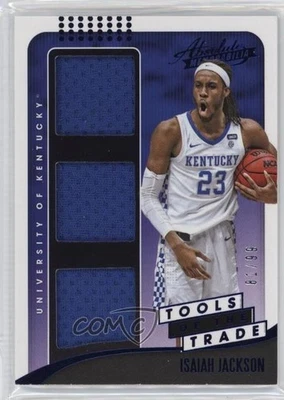 2021-22 Panini Chronicles Draft Picks Blue /99 Isaiah Jackson #ATT-IJ Rookie RC - Image 1 of 2