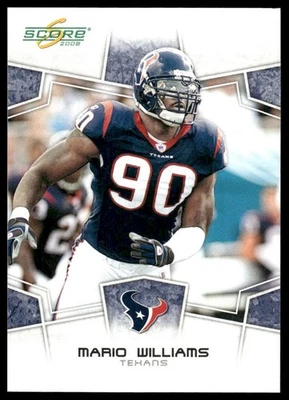 2008 Score #124 Mario Williams Houston Texans - Image 1 of 2