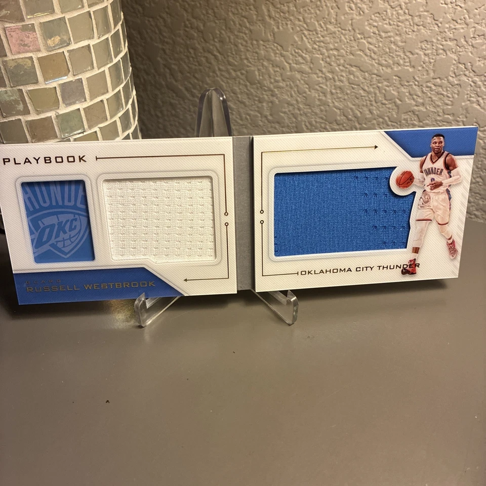 Panini Preferred 2016-17 - Folleto Russell Westbrook parche doble/75 - # 36 OKC Foto 1 de 4