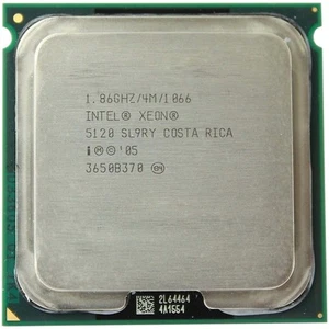 PC CPU LGA 771 Intel Xeon 5120 1.86GHz SL9RY LGA771 Processor Refurbished - Picture 1 of 2