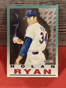1992 Fleer #710 Nolan Ryan - Picture 1 of 2