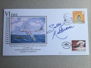 2005 Buckingham Covers 60th Anniv VJ Day Sig BY AMERICAN ACTRESS SALLY KELLERMAN - Picture 1 of 3
