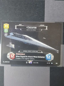 Star Wars Unlimited JTL - Prestige - Executor - Legendary Card 1025 - Picture 1 of 1