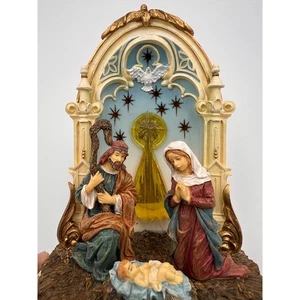 Sacra Famiglia - Natale San Francisco Music Box Co Divine Star-Plays alla grande! - Foto 1 di 13