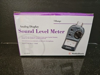Radio Shack Sound Level Meter 33-4050, Works! - Image 1 of 4