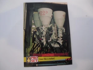 1992 PRO SET GUINNESS FACTS & FEATS #25 GOES LIKE A ROCKET! CARD - Picture 1 of 2