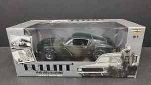 AMERICAN MUSCLE ERTL 1968 FORD MUSTANG BULLITT VERDE 1/18 SR - Foto 1 di 7