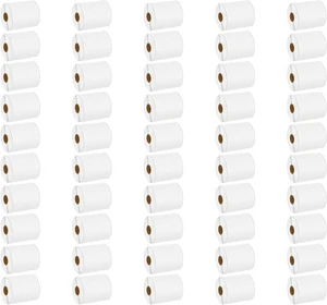 Etiqueta de envío continuo de 50 rollos para impresora Brother RDS01U2 RD-S01U2 RJ-3150 - Imagen 1 de 13