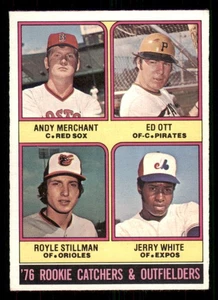 1976 O-Pee-Chee #594 Rookie Catchers/OF/Andy Merchant/Ed Ott/Royle S - Picture 1 of 2