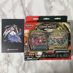 SEALED Pokemon TCG League Battle Deck Dragapult Ex Collection Box & Postcards - Picture 1 of 16