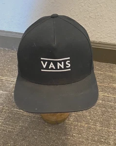 Cappello snapback Vans nero pannello berretto da skate - Foto 1 di 5