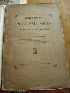 BRETAGNE RENNES HISTOIRE CHGR PSYCHIATRIE ASILE PETIT SAINT-MEEN 1864 RARE - Picture 1 of 1
