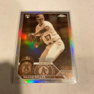 2023 Topps Chrome Update #USC39 Mason Miller Negative As Rookie - Picture 1 of 5