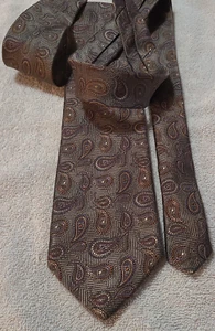 Robert Talbott Carmel XL - Cravatta collo paisley extra lunga 65 x 3,5 - Foto 1 di 6